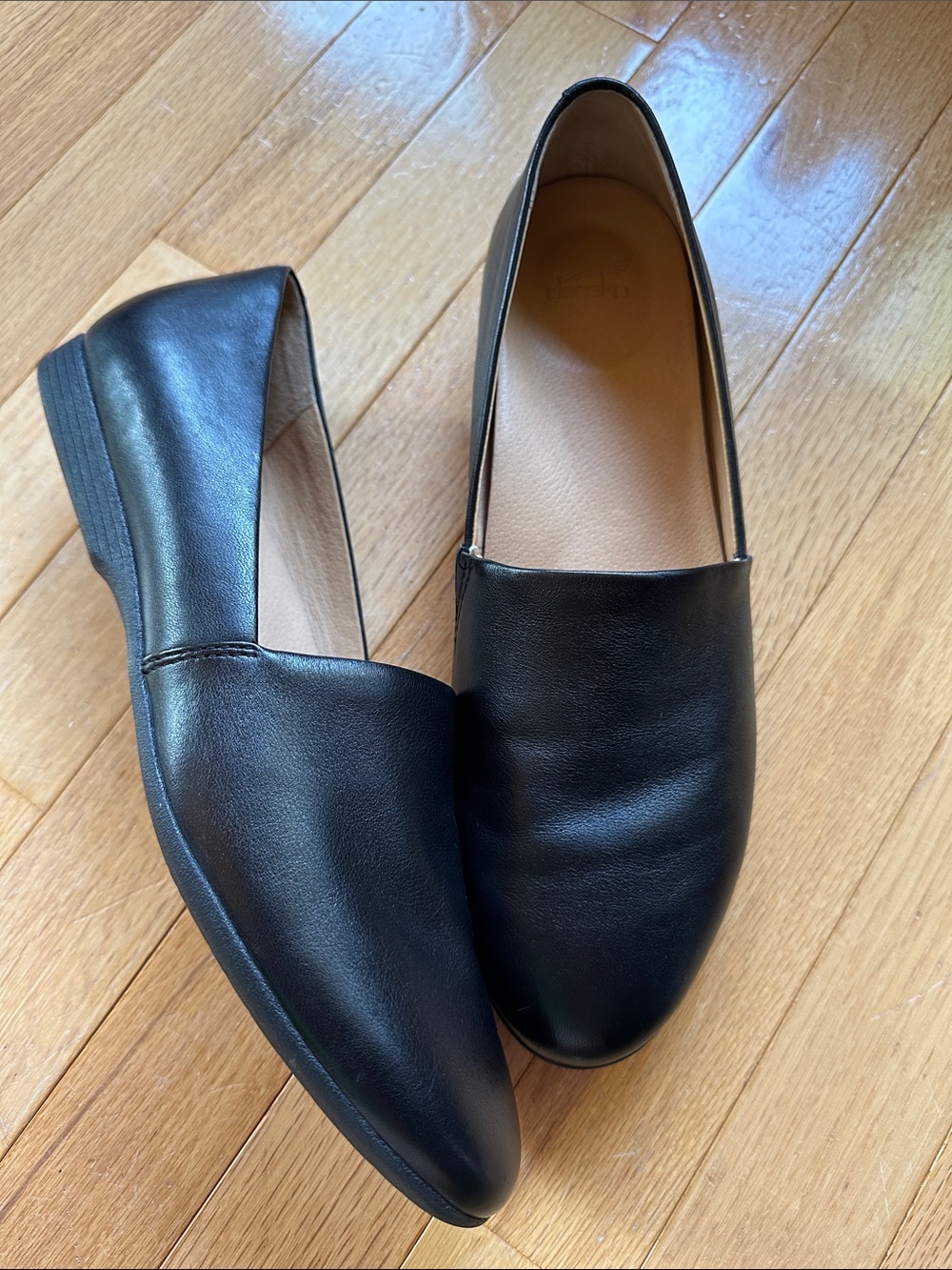 Dansko Larisa Leather Slip-On Loafers 41/10